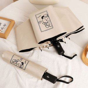 원터치 곰돌이우산 양산 양우산 우양산 자동 경량 휴대용 튼튼한 미니 가벼운 베이직 암막