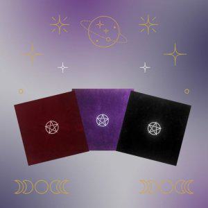 타로카드 보관 SET 보드게임 스프레드천 동양 리딩 소품 도구 벨벳 마법진 테이블보