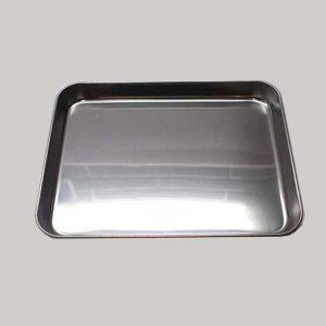 사각 스테인레스 쟁반 스텐 트레이 주방 수납용 다용도 스틸
