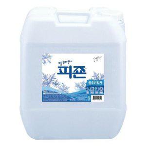 섬유 유연제 20L 블루 비앙카 피죤 관리 케어 세탁 용품