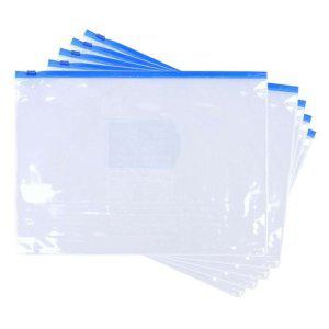 투명 슬라이드파일 지퍼백 비닐봉투 문서보관 정리팩