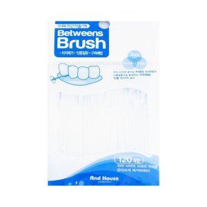 구강관리 치간칫솔 리필 케이스 120개입 휴대용 치아 위생용품
