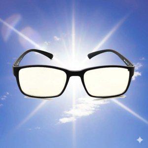 가볍고 무난한 눈보호 블루라이트 청광 차단 안경