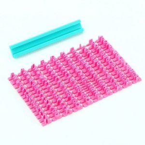 알파벳 쿠키 커터 다양한 모양 스템프 대문자 소문자 특수문자 포함