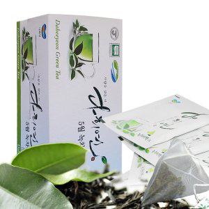 다희연 5월 녹차 티백 1.2g x 20포L 제주도 유기농 잎차