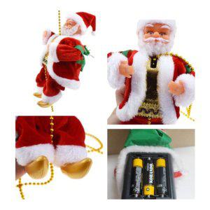 2025년 줄타는 크리스마스 소품 산타 멜로디 트리장식 움직이는산타