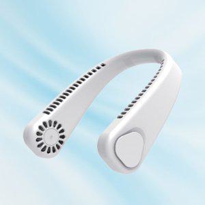 Coms 넥밴드 선풍기 선없는 날개없는 목풍기 핸즈프리