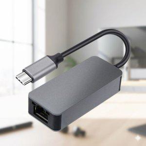 Coms USB 3.2 C타입 to 2.5G 기가비트 유선LAN 어댑터