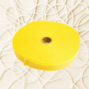 Coms 찍찍이 케이블타이 전선정리 노랑 폭 2cm 길이 10M