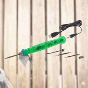 Coms USB 3D 납땜 인두기 공구 용접 여분팁