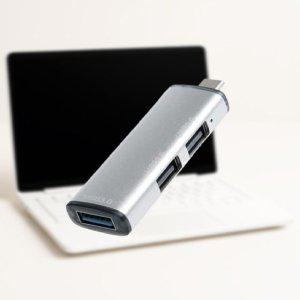 Coms 허브 3포트 USB 2.0 2포트 USB 3.0 1포트 USB-C