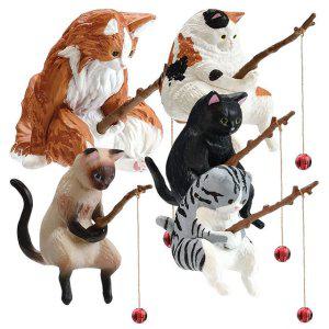 Yell 피규어 낚시하는고양이 랜덤 1P 미니어처 장난감