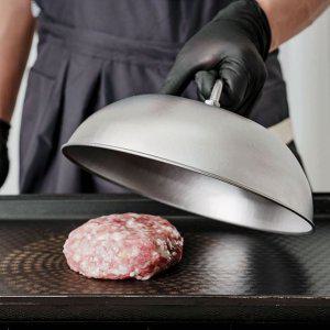 올 스탠 햄버거 패티 덮개 철판요리 뚜껑