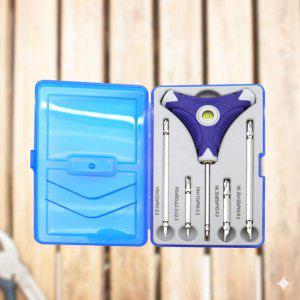 Coms 양날 멀티 스크루드라이버 세트 6 in 1 공구