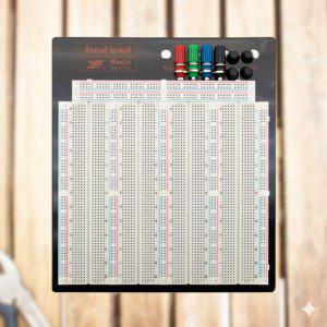 Coms 3220핀 투명 브레드보드 식빵팬