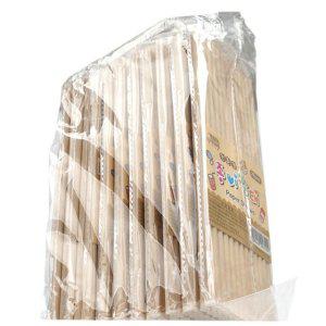 프랜차이즈 카페 학교 행사 종이빨대 25개 10봉 브라운