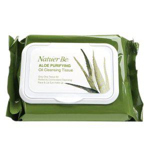 피부 릴렉싱 보습효과 알로에추출물 클렌징티슈 60매