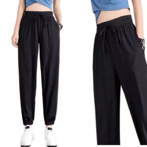 프레시 시그니처 여성용 S/S 이쁜 할머니 팬츠시원한 슬랙스(일반) 파자마