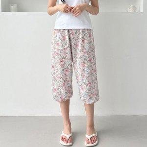 3/4소매 여름잠옷바지 프리미엄여건 인조인견 망사