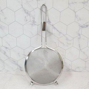 주방 요리 스텐 거름망 된장망 국물 거르기 조리 도구 중형