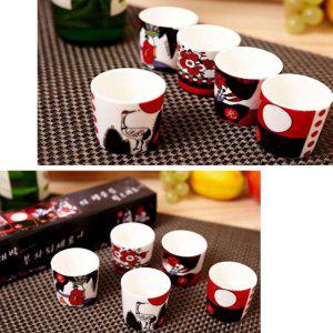 오광 화투 소주잔 특별한 집들이 기념 선물