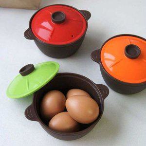 찜기 고구마 계란 실리콘 조리기 소형 500ml 다양한 색상