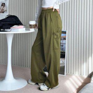 카펜더 걸 스트랩 와이드핏 보텀 남녀공용젠더리스 팬츠 애슬레틱 컴포트 드바지 통바지 스포츠웨어