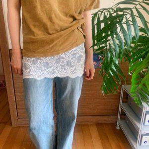 비침소재 고무줄 미니스커트 레이어링 심플스커트 블랙색상 라이트톤 2종