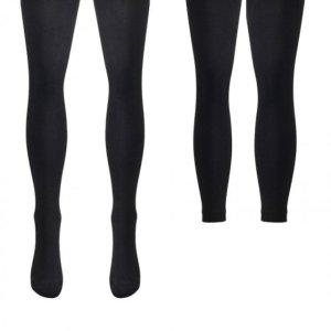 여성용 윈터 웜라이닝 9부 스타일 피트팬츠스타킹 유발 무발 타이즈