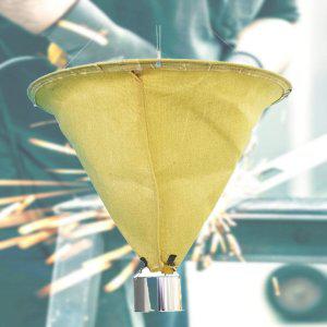 원형용접우산 불티방지포 방염포 용접불꽃 비산방호포