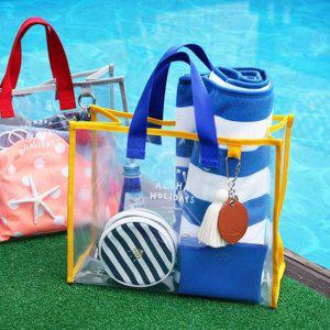 썸머백 여름 물놀이방수 메쉬수영가방 그물백 비