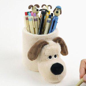 귀여운 그로밋 봉제인형 연필꽂이 1P 펜꽂이 책상정리