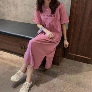 (위드기프트) 올데이짱짱편한 루즈핏 롱핏 원피스룩