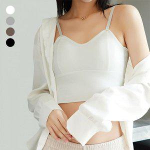 캡 탈부착등스모크밴딩 데일리룩 숏기장 기장 걸스 테이프 소매없음