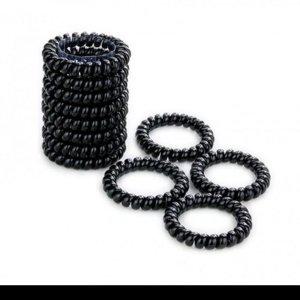 JU 자국없는 스프링 헤어끈 트렌디머리끈 100개입