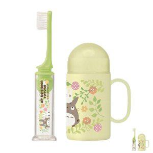 치아관리 칫솔 어금니 일회용 부드러운 미세모 치석제거 칫솔세트 토토로 케이스 세트 휴대용