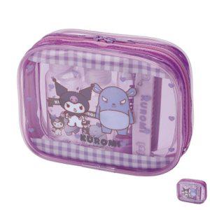 여행용세면도구 휴대용 호텔어메니티 일회용 키트 여행용공병세트 쿠로미 트래블 여행 세트