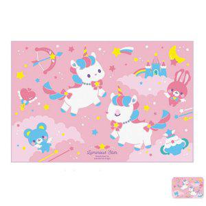 돗자리매트 감성 캠핑 대나무 피크닉용품 1인용 돗자리 휴대용 매트 유니콘