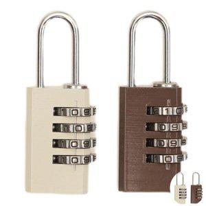 열쇠수리 번호키 대문 번호키 비움 슬림 4다이얼 자물쇠 랜덤1개 사물함 라카 열쇠자물쇠