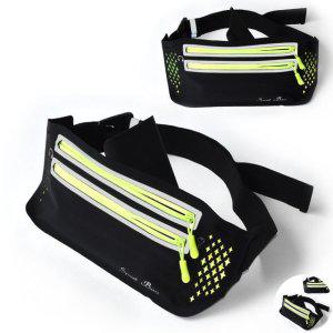 마라톤백 킥보드가방 자전거안장 탑튜브 스포츠 러닝 허리 크로스백