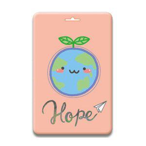 JMds 가꿈 네임텍 다용도 멀티텍 (지구) (NO.095) 어린이 가방 소지품 캐리어 이름표 네임택