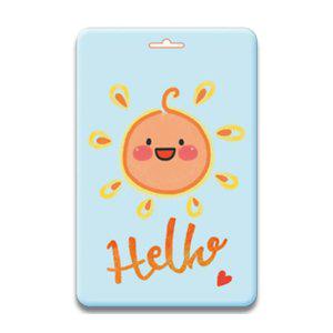 JMds 가꿈 네임텍 다용도 멀티텍 (해) (NO.094) 어린이 가방 소지품 캐리어 이름표 네임택