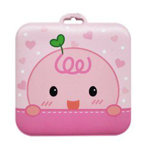 JMds 가꿈 네임텍 다용도 멀티텍 콩이 (분홍) (5개입) (NO.028) 어린이 가방 소지품 캐리어 이름표 네임택