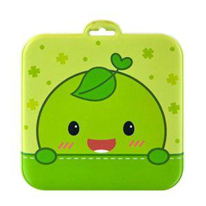 JMds 가꿈 네임텍 다용도 멀티텍 콩이 (초록) (5개입) (NO.025) 어린이 가방 소지품 캐리어 이름표 네임택