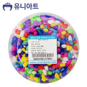 유치원미술 칼라자갈 어린이공예 단체 유니아트