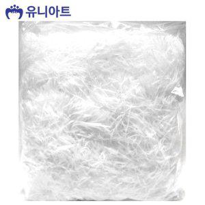 흰색 쵸핑 공예 유아미술 선물포장 포장속지 유