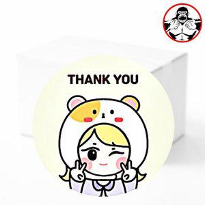 튼튼 인쇄물 접착라벨 인형탈 햄스터