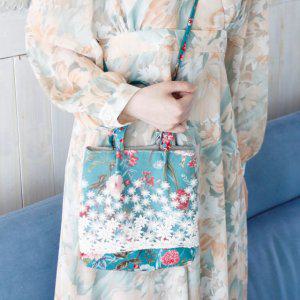 5types 플라워핸드백 플라워 에코백 레이스