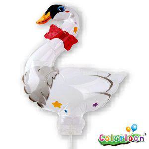 미술놀이 스티커 컬러룬 백조 아동 캐릭터풍선