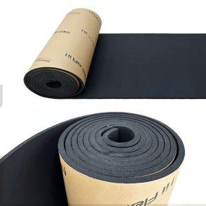 고무발포보온재 6T 폭1.4M 고무발포단열재 1M단가 점착용